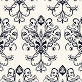 Rotana Floral Damask Vintage Inspired(Black)