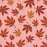 Harvest Season Leaf with Nature Inspired Design(Pink)