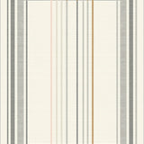 Geometric Stripe Area in Cream and Gray(Beige)