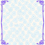 Enchanting Maze Surrounded By Graceful Curves(Purple)