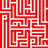 Festive Cane Stripe with Bold Contrast and Crisp Borders(Red)