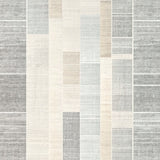 Geometric Compass Round with Modern Abstract Style(Gray)