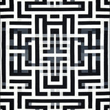 Black & White Zigzag(Gray)