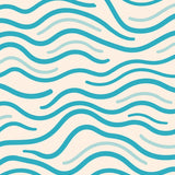 Abstract Waves Collection with Flowing Curved Lines Design(Blue)