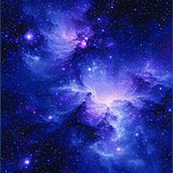 Mystical Space Inspired Artistic Touch(Blue)