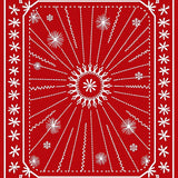 Whimsical Pinwheel Flurry Dance Timeless Heirloom(Red)