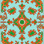 Eternal Vinework Filigree Scroll (Blue) - ODIKA