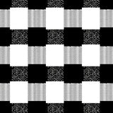 Buffalo Check Doormat with Timeless Gingham Design(Black)