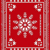 Nordic Frosty Enchanted Seasonal Pathway Enhancement(Red)