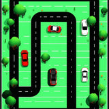 Engaging Car Pathway(Green)