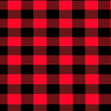 Buffalo Check Farmhouse Lattice Decorative Rustic Cabin(Red)