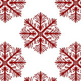 Festive Snowflake Enchantment Winter Wonderland Holiday Magic(Red)
