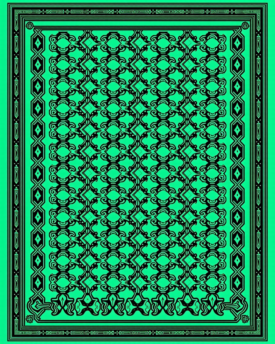 Emerald Lattice (Green) - ODIKA