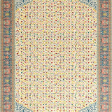 Handcrafted Look with Beige and Playful Colors(Ivory)