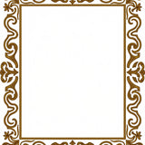 Scroll with Acanthus Leaf Embellishments(Brown)