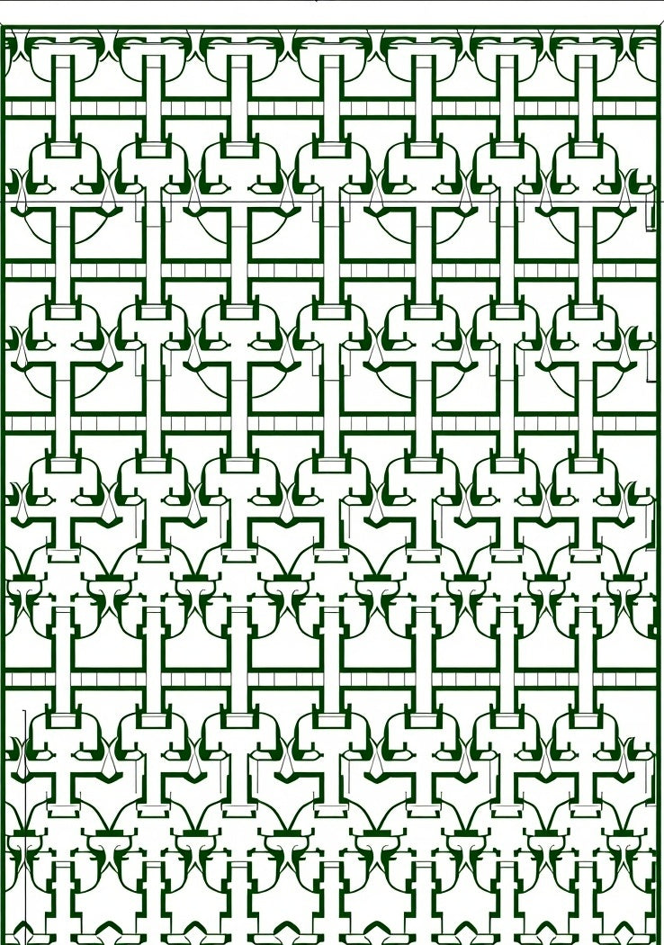 Highland Meadow Basket Symphony (Green) - ODIKA