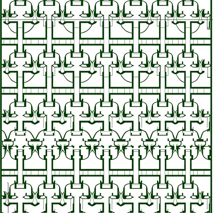 Highland Meadow Basket Symphony (Green) - ODIKA