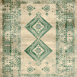Beige Green Distressed Look Pet Kids Durable Texture(Beige)