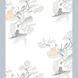 Zen Brushstroke Watercolor Inspired Artistic Japanese (White) - ODIKA