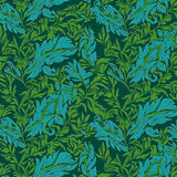 Fern Canopy Abundant Wilderness Symphony (Green) - ODIKA