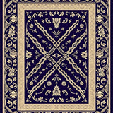 Enchanted Garden Lattice Botanical Treasure(Blue)