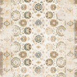 Boho Inspired Beige Runner Non Slip Kitchen Floor(Beige)