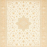 Classic Beige Easy Care Area with Non Shedding Weave for Any Space(Beige)