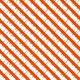 Harvest Plaid Featuring Dynamic Orange Stripes and Crisp Lattice(Orange)