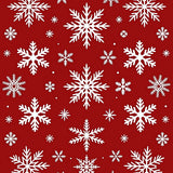 Elegant Crystal Flurry Seasonal Decorative Pathway Embellishment(Red)