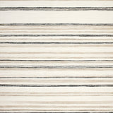 Boho Inspired Runner with a Simple Striped Design(Beige)