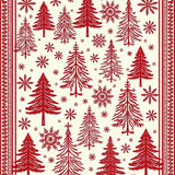 Jolly Yuletide Celebration Enchanted Wonderland Surface(Red)