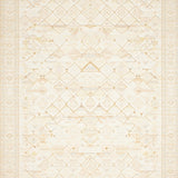 Elegant Stairway Landing Area with Non Slip Backing for Wooden Treads(Beige)