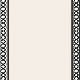 Trellis with Quatrefoil Border Design(Beige)