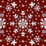 Festive Crystal Burst Design with Holiday(Red)