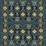 Abstract Wavy Design for(Blue)