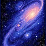 Radiant Universe Themed Design(Blue)