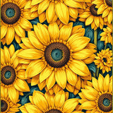 Charming Yellow Garden Motif(Yellow)
