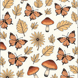 Autumn Harvest Lepidoptera Collection Decorative Walkway(Orange)