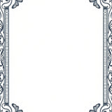 Enchanted Garden Baroque Ornate (Blue)