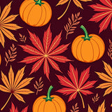 Autumn Harvest Festival Pumpkin Maple Foliage Decorative(Orange)
