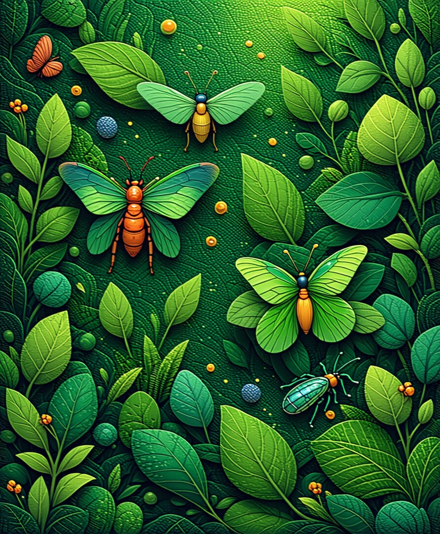 Artistic Dining Room(Green) - ODIKA