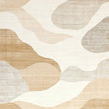 Frenshe Interiors by Ashley Tisdale Modern Abstract Dune Beige Area(Beige)