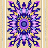 Celestial Aura Starburst Mosaic Design(Purple)