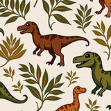 Prehistoric Adventure Jungle Safari Expedition With Ancient Creatures(Beige)