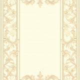 Timeless Ivory Scroll Motif With Protection(Beige)