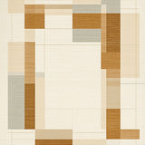 Elegant Area Beige Geometric(Beige)