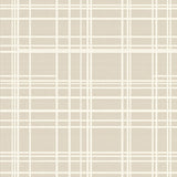 Inspired Area – Contemporary Beige Grid Patterned(Beige)