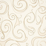 Whimsical Cloud Swirl with Subtle Toned Accents (Beige) - ODIKA