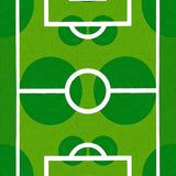League Match Ground Artistic Representation(Green)