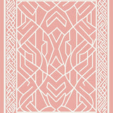 Subtle Inspired Motif with Repetitive Arrangements(Pink)